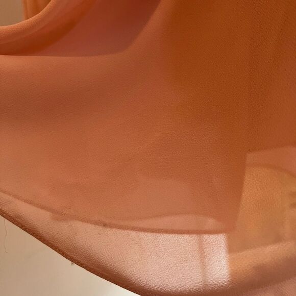 Revelry Blushing Bride Chiffon Amelia Dress Size 4 Fit and Flare - Picture 8 of 8